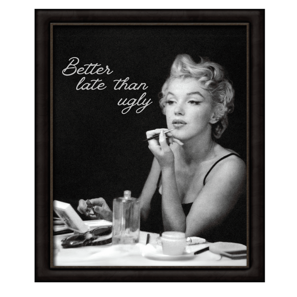InkFlow Iconic Beauty Poster - Vintage Art - Pop Art - Graffiti Art - Retro Portrait Art - Timeless Style - Great Bedroom or Living Room Decor - 8x10 UNFRAMED Wall Art Visit the InkFlow Posters Store - Infinity Beyond Crafts