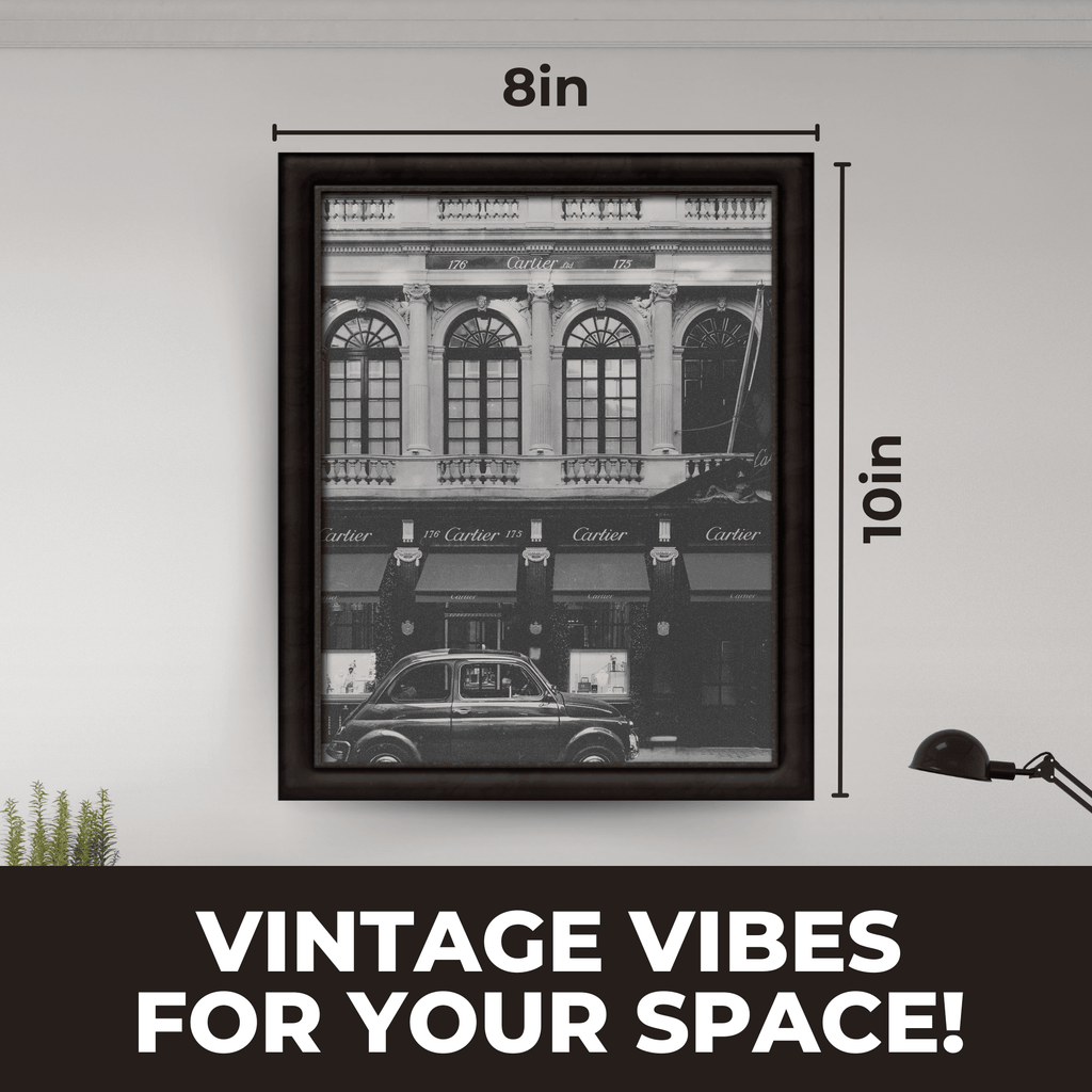 InkFlow Vintage Store Poster - Nostalgic Finds Print - Retro Art - Antique Shop Art - Bohemian Art - Graffiti Art - Classic Design - Great Bedroom or Living Room Decor - 8x10 UNFRAMED Wall Art - Infinity Beyond Crafts
