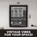 InkFlow Vintage Store Poster - Nostalgic Finds Print - Retro Art - Antique Shop Art - Bohemian Art - Graffiti Art - Classic Design - Great Bedroom or Living Room Decor - 8x10 UNFRAMED Wall Art - Infinity Beyond Crafts